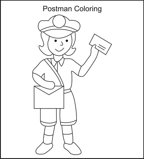 Postal Worker Uniform Printables