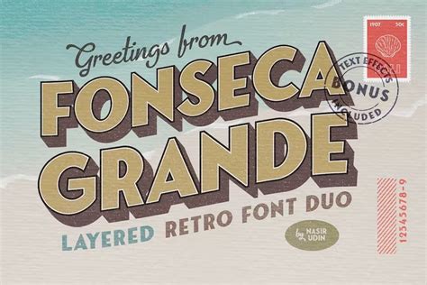 Postcard Fonts