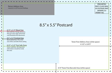 postcard mailing template example 5