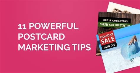 Postcard marketing ideas