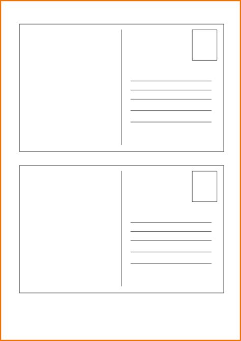 Postcard Template 3