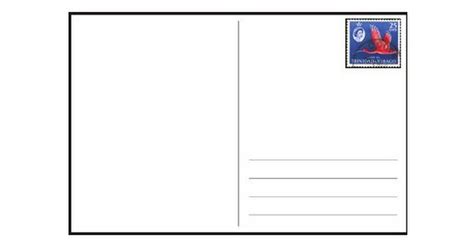 postcard template google drawings