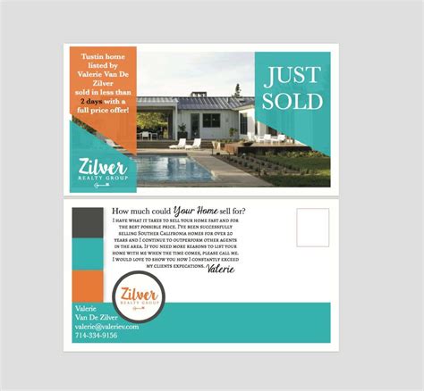 postcard template indesign