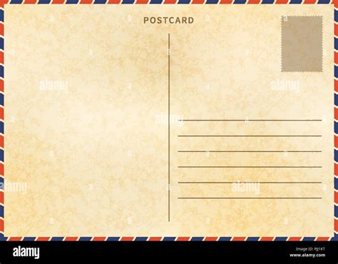 postcard template textures