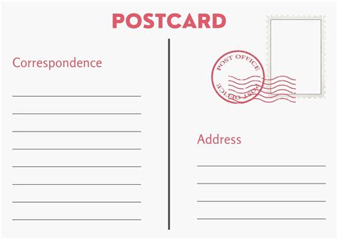 postcard templates