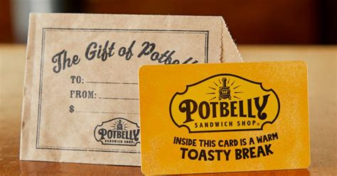 Potbelly Gift Cards