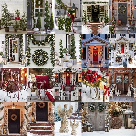 Pottery Barn Outdoor Christmas Decorations