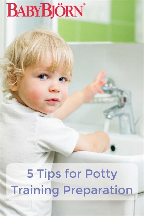 Preparing for potty training