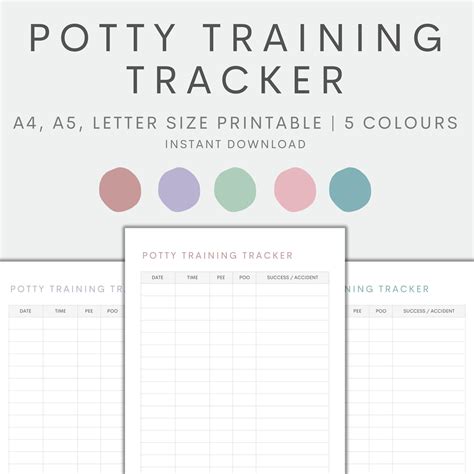 Potty Training Tracker