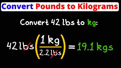 Pound to Kilogram Conversion Errors