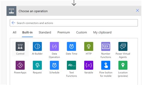 Power Automate Actions