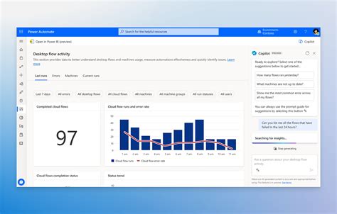 Power Automate Dashboard