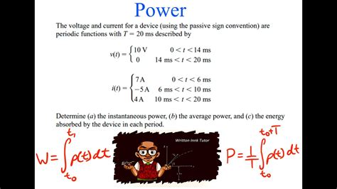 POWER and AVERAGE Example