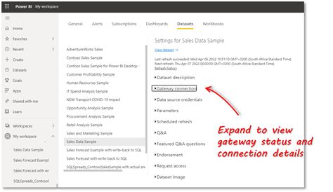 Power BI Database Server Troubleshooting