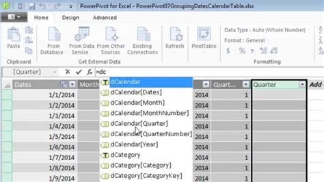 Power Pivot Excel Pivot Table Month