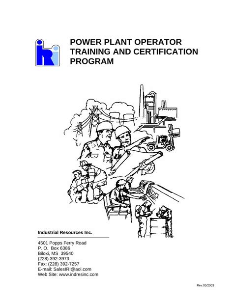 Power Plant Operator Certification Programs