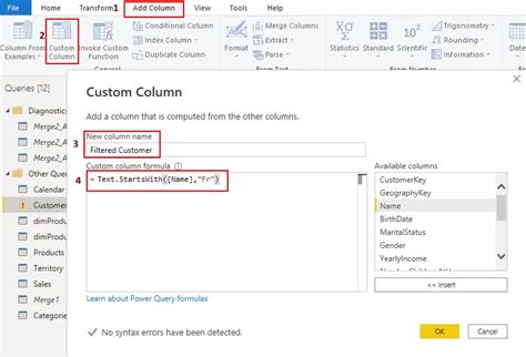 Using Ampersand in Power Query