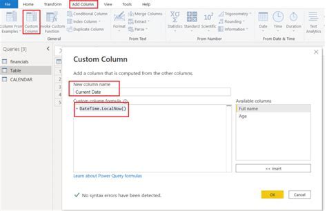 Power Query Epoch Conversion Example