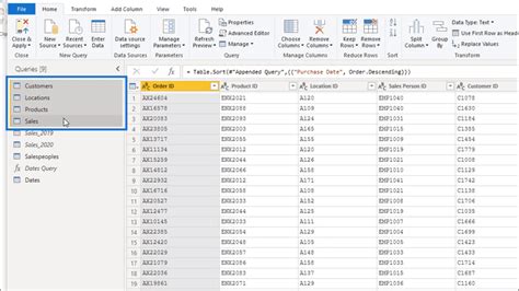 Power Query Example