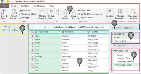 Power Query example