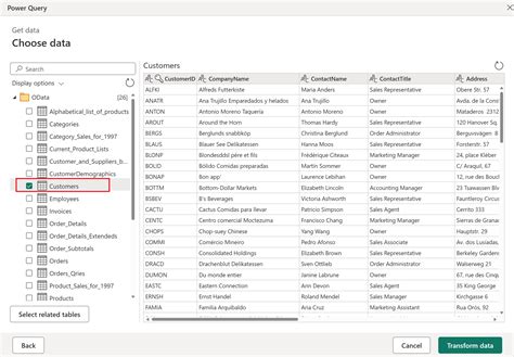 Power Query Feature