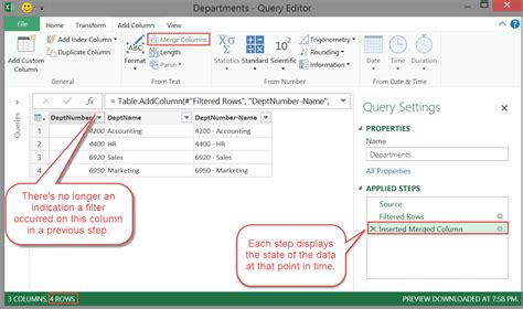 Power Query for Hidden Rows in Excel