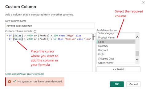 Using IF Statement in Power Query