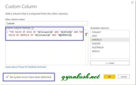 Using List Concatenation in Power Query