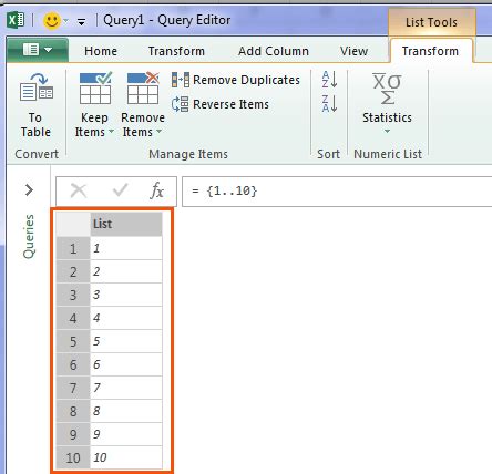 Merging Lists with Power Query