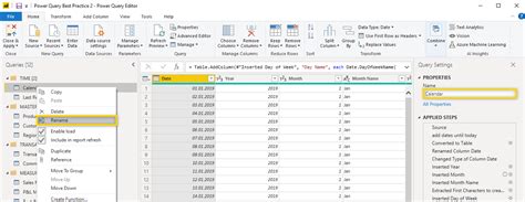 Practice and Experiment with Power Query