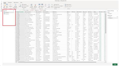 Power Query queries