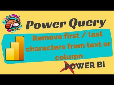 Power Query to Remove First Three Characters