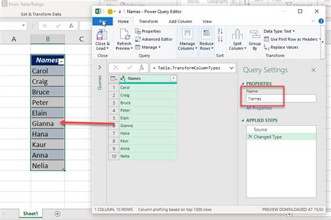 Using Power Query to Flip an Excel List