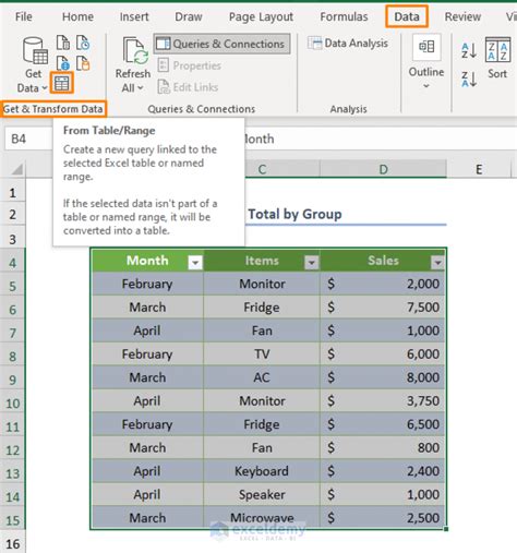 Power Query Running Total Group By