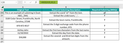 Power Query Substring Extraction