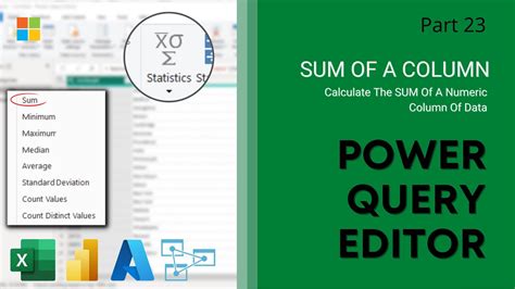 Grouping and summing data in Power Query