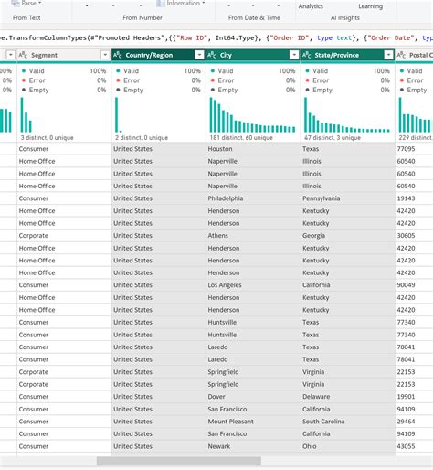 Power Query Tags