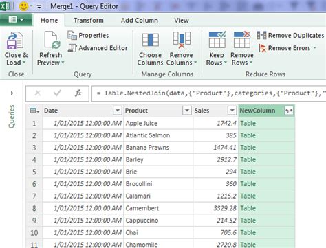 VLOOKUP function with error handling in Power Query