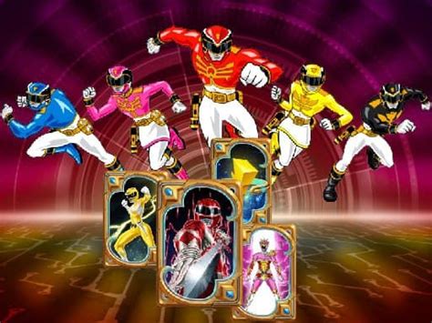 Power Rangers matching games