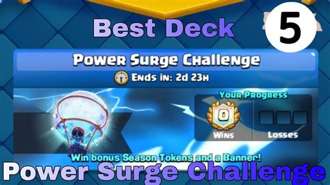 Power Surge Challenge Deck Cards