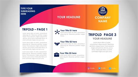 PowerPoint Brochure Design