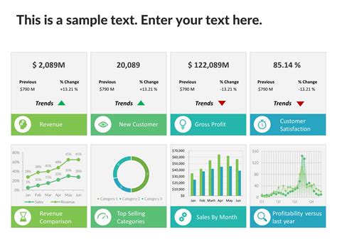 PowerPoint Dashboard Template 2