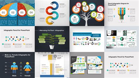 PowerPoint Infographic Templates for Data Visualization