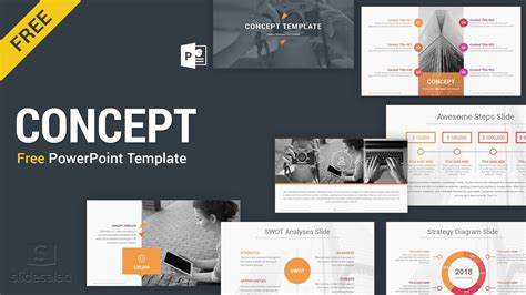 PowerPoint presentation design concept