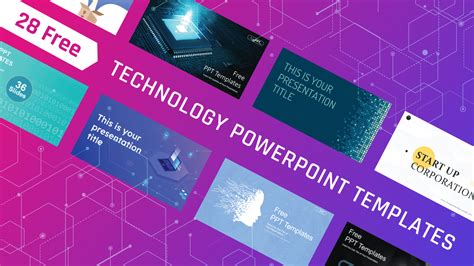 PowerPoint Template Examples Tech