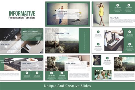 PowerPoint Template for Informal Presentation