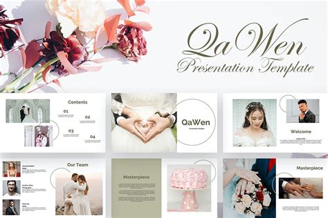 PowerPoint Template for Wedding Presentation