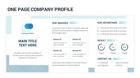 Powerpoint Template One Pager