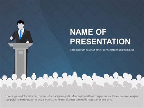 PowerPoint Templates for Speakers