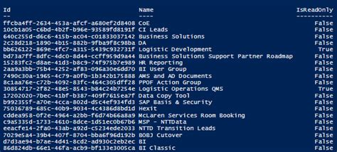 Using PowerShell for Export